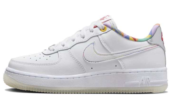 Nike Nike Air Force 1 Low LV8 White Playful Print GS