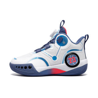GONGFUHUOBAN Cushioning Abrasion Resistant Rebound Cushioning Abrasion Resistant Rebound Children's Basketball Shoes