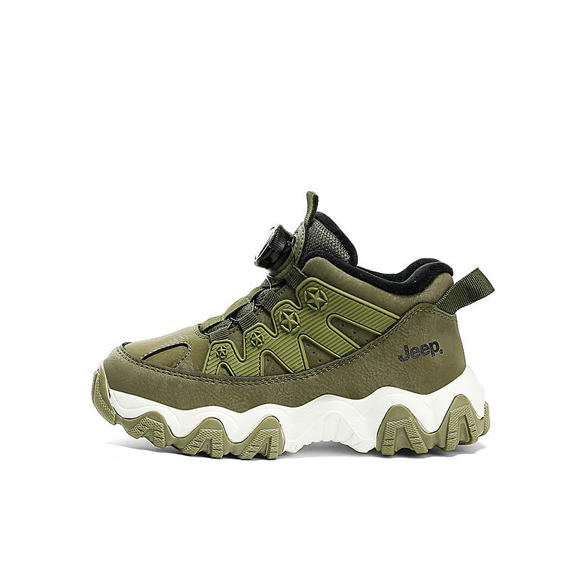 Jeep Synthetic Leather, Textile Abrasion Resistant Thermal Low top Kids' Running Shoes Kids'