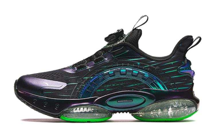 Antakids UFO 5.0 Slip Resistant Abrasion Resistant Low top Kids' Running Shoes Black Blue Kids'