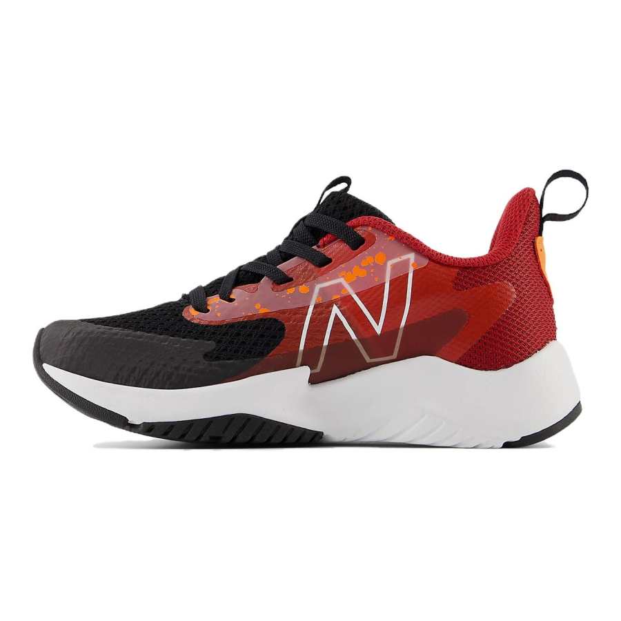 New Balance New Balance NB Rave Run V2 Comfortable Kids' Running Shoes Black Red Teenagers