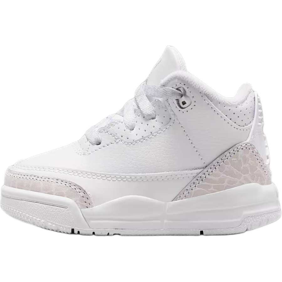 Jordan Jordan Air Jordan 3 Abrasion Resistant High top Toddler Shoes White Infant And Toddler