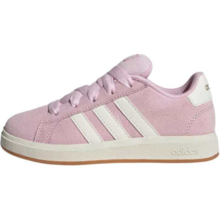 Adidas Adidas Slip Resistant Abrasion Resistant Low top Kids' Skateboarding Shoes Pink Gray Kids'