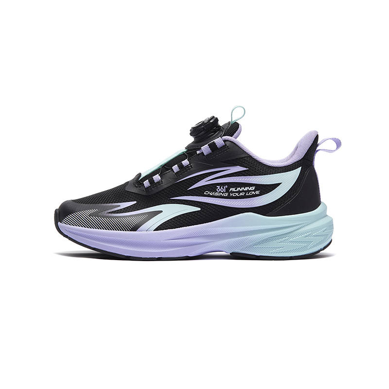 361°KIDS Gale 1.0 Low top Running Shoes Black Purple Teenagers