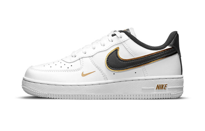 Nike Nike Kids Air Force 1 Low-top Leather Sneakers