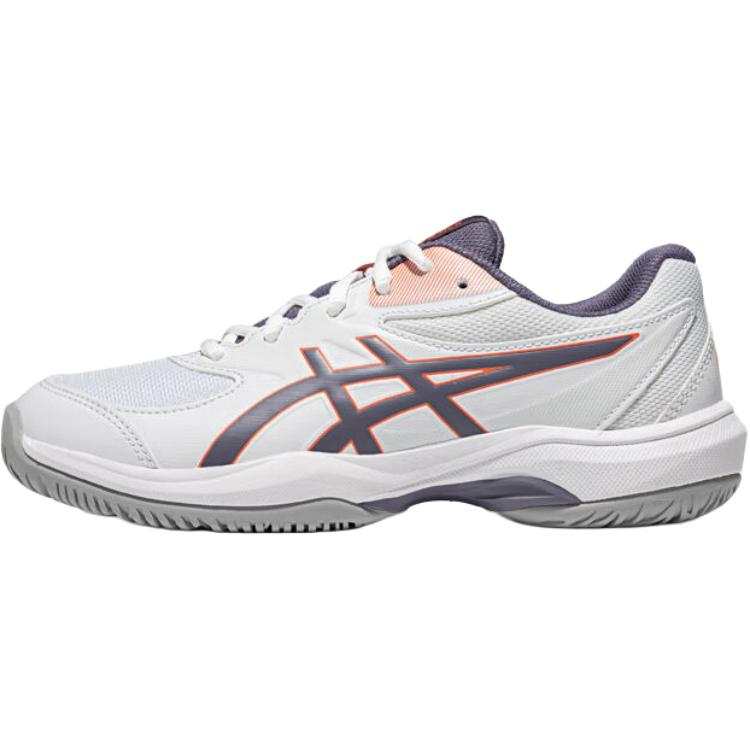 ASICS Abrasion Resistant Low top Kids' Training Shoes White Purple Kids'