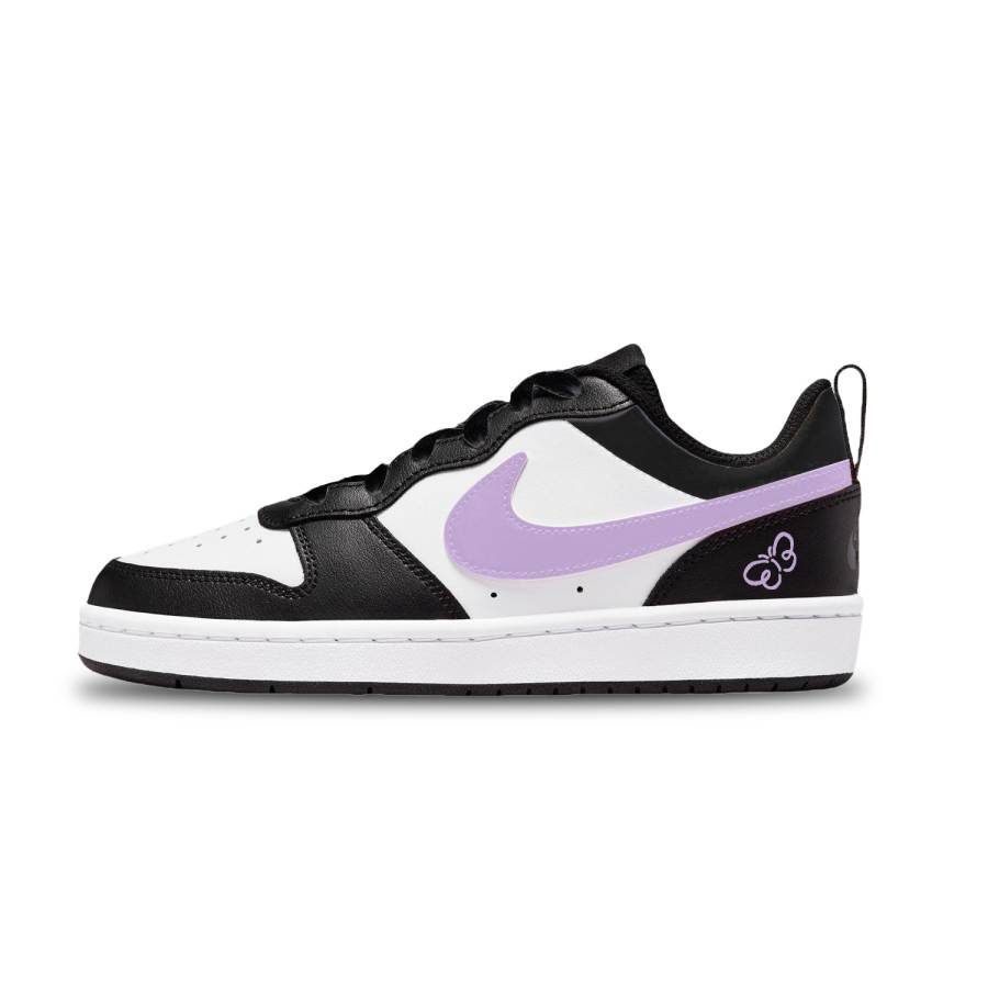 Nike Nike Court Borough Leather Abrasion Resistant Abrasion Resistant Low top Kids' Skateboarding Shoes Unisex