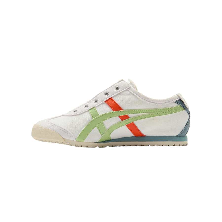 Onitsuka Tiger MEXICO 66 Kids' Training Shoes White Green Kids'