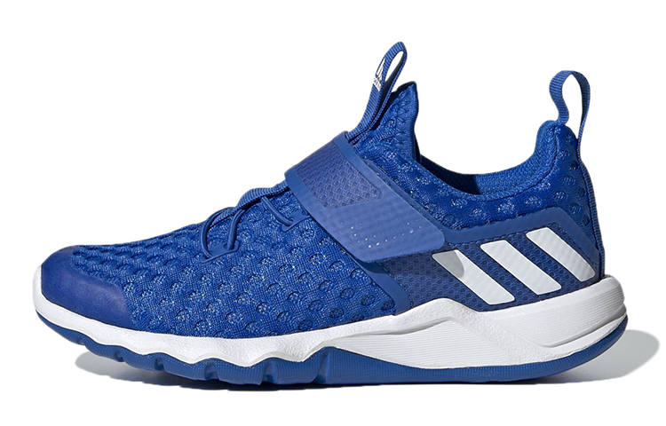 Adidas Adidas Flex Summer.Rdy Comfortable Round Toe Abrasion Resistant Breathable Low top Kids' Running Shoes Blue Kids'