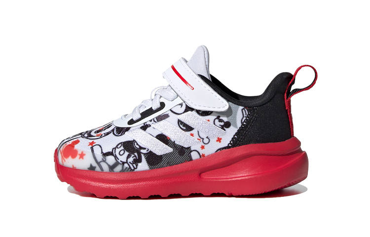 Adidas Adidas Mickey AC I Slip Resistant Low top Toddler Shoes White Red Black Infant And Toddler