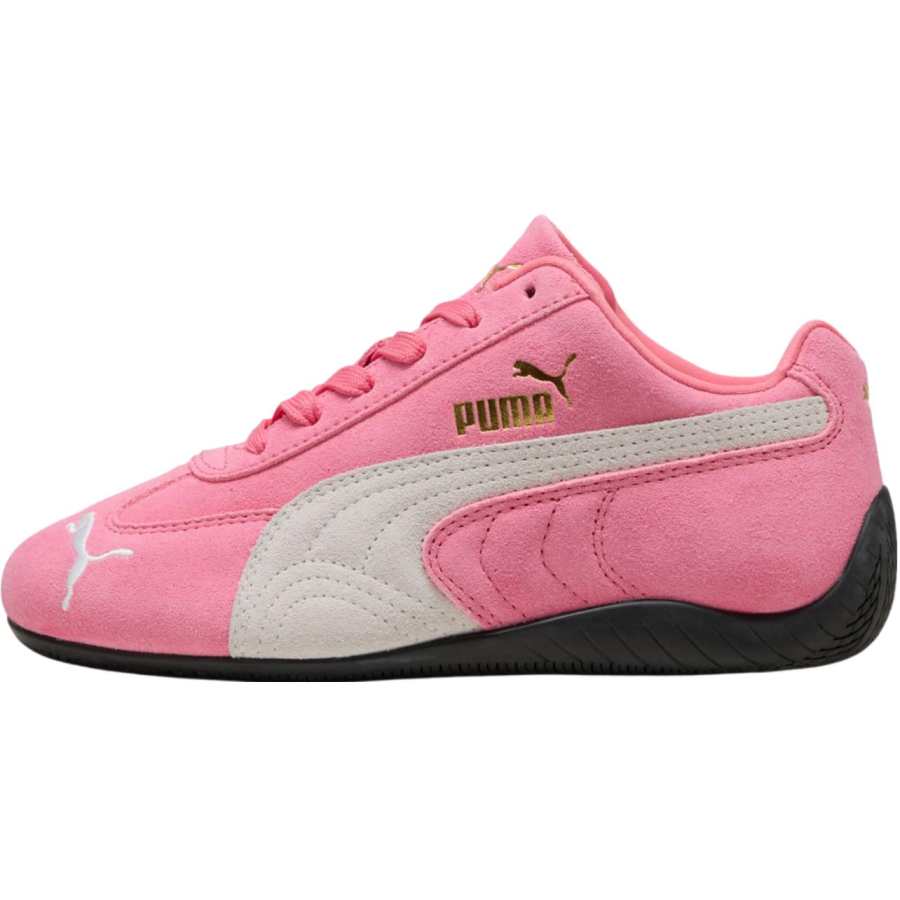 PUMA Speedcat Suede Abrasion Resistant Support Low top Kids Lifestyle Shoes Pink