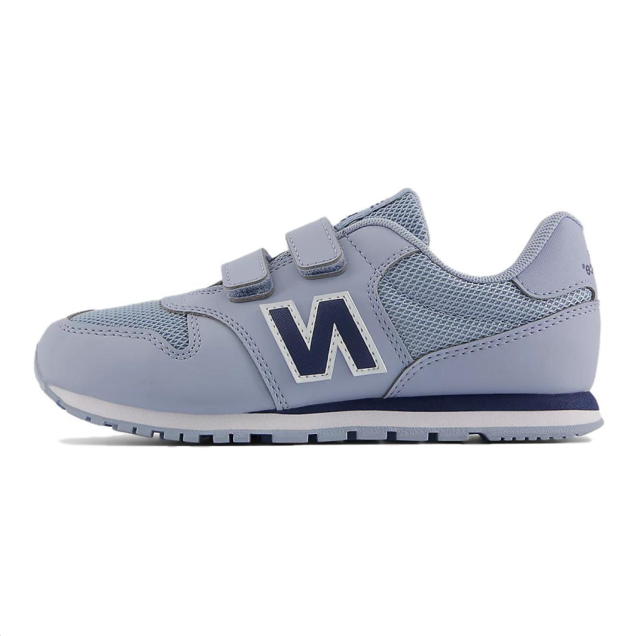 New Balance New Balance NB 500 Comfortable And Lightweight Low top Kids' Running Shoes Light Gray Blue Kids'