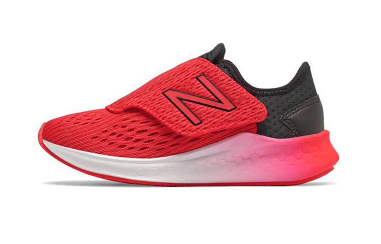 New Balance New Balance NB Fresh Foam Comfortable Low top Kids' Running Shoes Red Black Children Aged 3 7 Years Old