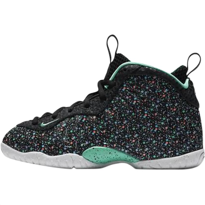 Nike Nike Little Posite One Mid top Children's Basketball Shoes Black Kids'