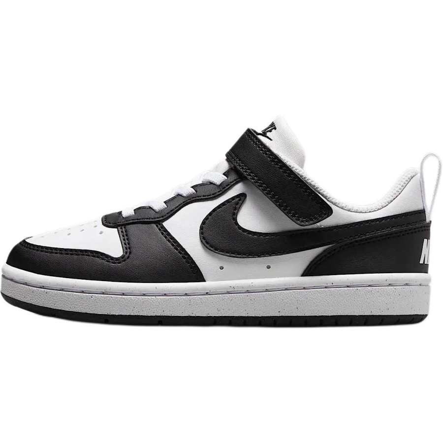 Nike Nike Court Borough Kids' Skateboarding Shoes White Black Children Aged 3 7 Years Old