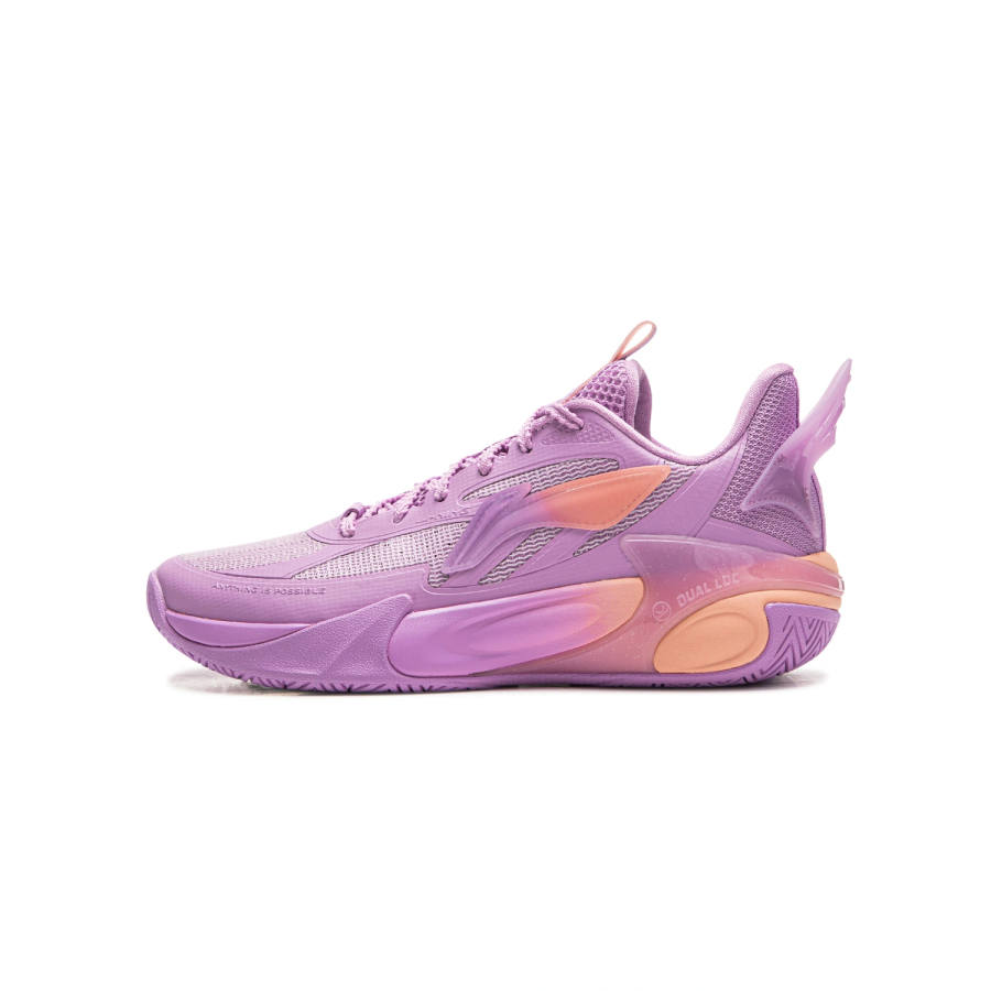 Li-Ning YOUNG Li Ning YOUNG Fengying 2.0 Children's Basketball Shoes Jasmine Purple Unisex