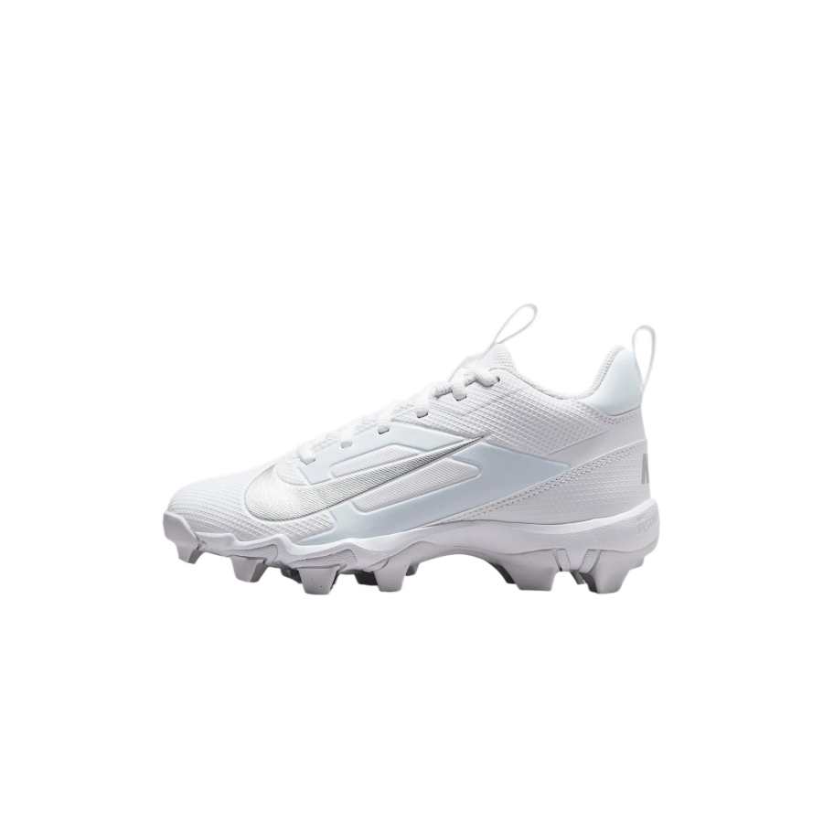 Nike Nike Alpha Menace 4 Abrasion Resistant Waterproof Wear resistant And Waterproof Low top Kids' Soccer Shoes White Kids'