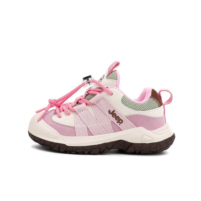 Jeep Slip Resistant Anti Kick Cushioning Abrasion Resistant Rebound Kids' Running Shoes