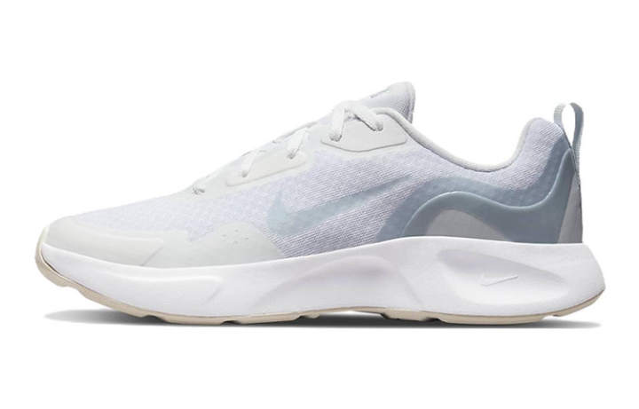 Nike Nike Wearallday Slip Resistant Cushioning Abrasion Resistant Breathable Low top Running Shoes White Blue Unisex