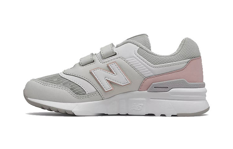 New Balance New Balance NB 997H Hook and loop Low top Kids' Running Shoes Gray Pink Children Aged 3 7 Years Old