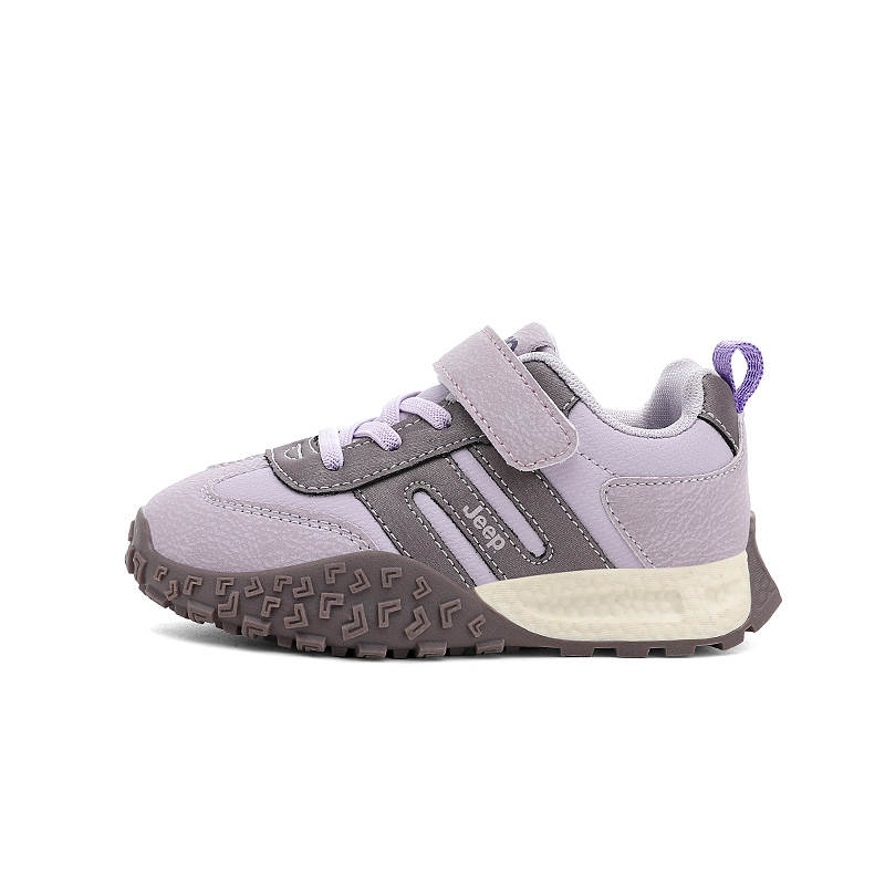 Jeep Running Collection Cushioning Breathable Low top Casual Shoes Light Purple Kids'