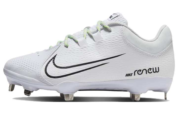 Nike Nike Hyperdiamond 4 Abrasion Resistant, Breathable, Lightweight Low top Training Shoes White Unisex