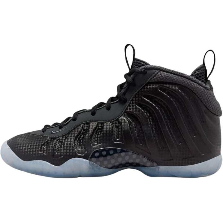 Nike Nike Little Posite One High top Basketball Shoes Black Unisex