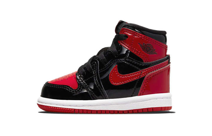 Jordan Jordan Kids Air Jordan 1 Retro High OG "Bred Patent" Sneakers