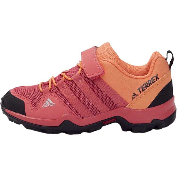 Adidas Adidas Terrex Ax2r Synthetic Leather Slip Resistant Low top Kids' Outdoor Shoes Pink Children Aged 3 7 Years Old