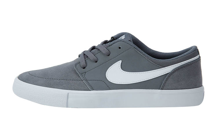 Nike Nike SB Portmore 2 Abrasion Resistant Breathable Balance Low top Skateboard Shoes Concrete Gray Unisex