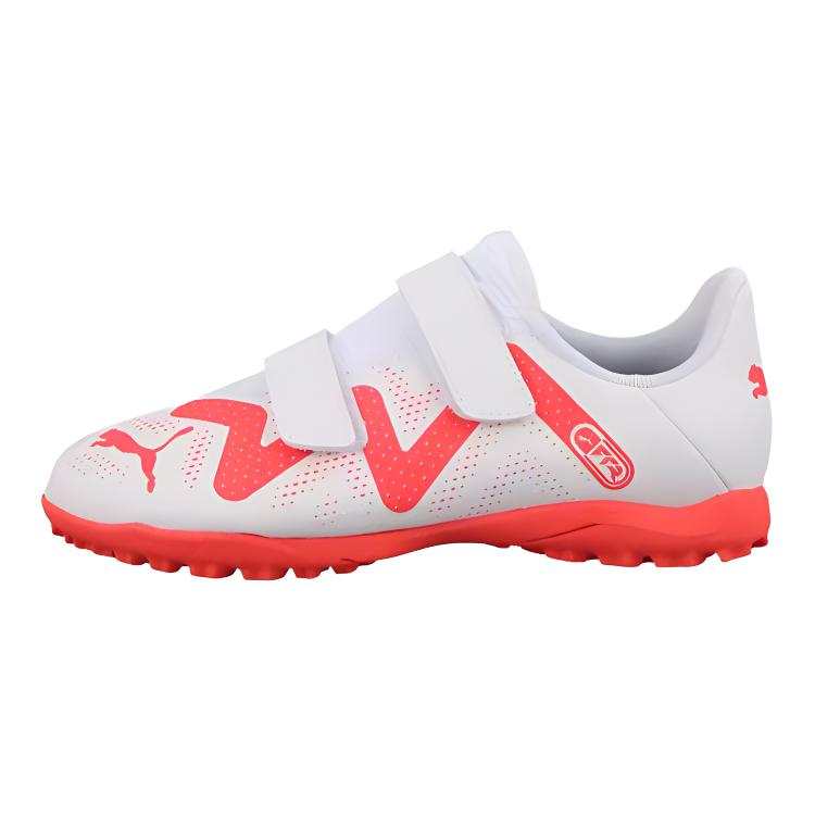 PUMA Low top Kids' Soccer Shoes White Red Kids'