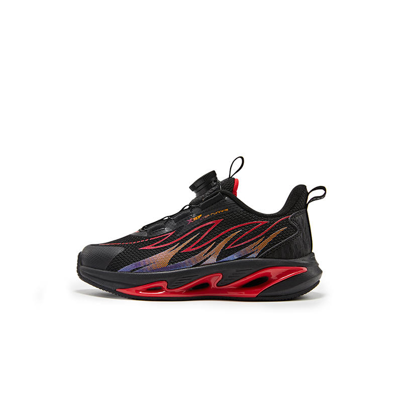 XTEP Fiery Feather Abrasion Resistant Breathable Lightweight Cushioning Low top Kids' Running Shoes