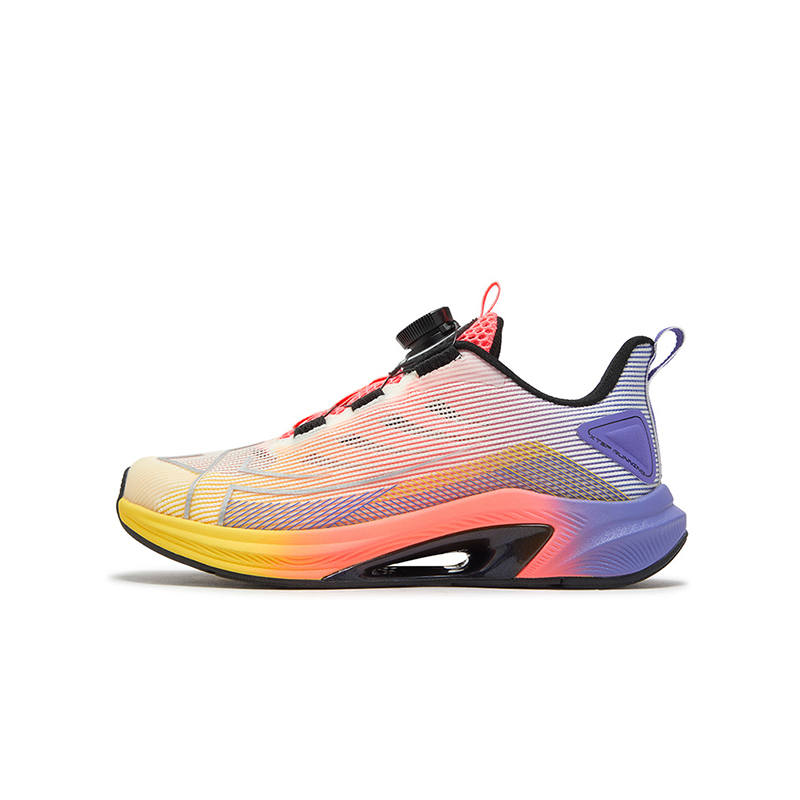 XTEP Deuteron 1.0 Low top Running Shoes Fluorescent Buddha's Hand Yellow/Camellia Red 33 42 Teenagers