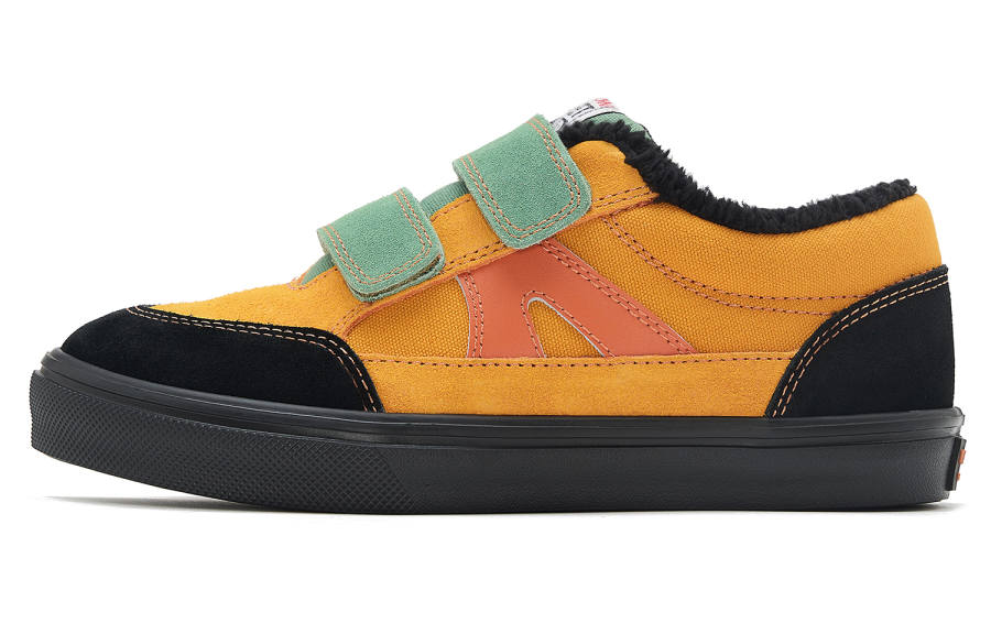 Vision Street Wear Stick Light Fleece Lined Lightweight Kids' Skateboarding Shoes Mango Yellow Kids'