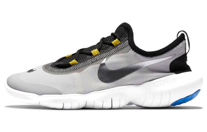 Nike Nike Free RN 5.0 Low top Running Shoes Gray Black Blue Unisex
