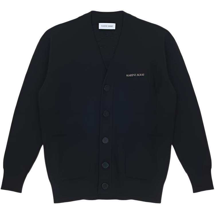 Marine Serre V-neck cardigan