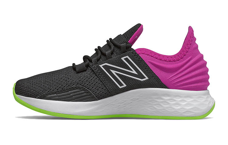 New Balance New Balance NB Fresh Foam Comfortable Low top Kids' Running Shoes Black Pink Children Aged 3 7 Years Old