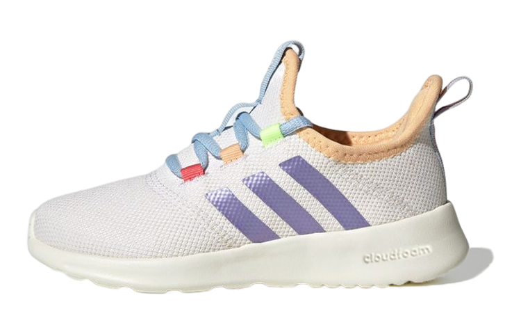 Adidas Adidas Cloudfoam Pure 2.0 Slip Resistant Cushioning Slip Resistant Cushioning Mid top Running Shoes White Purple Blue