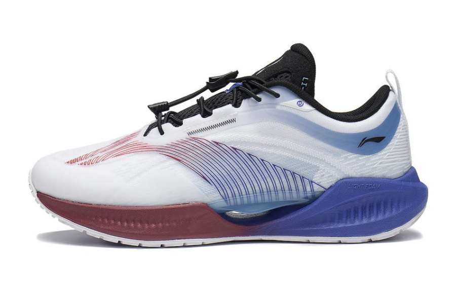 Li-Ning YOUNG Li Ning YOUNG Super Light 19 Li Ning BOOM Technology Low top Running Shoes Blue White Teenagers