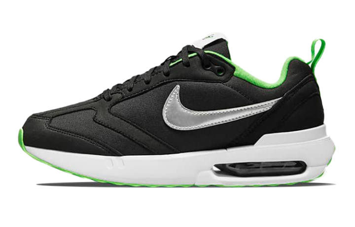 Nike Nike Air Max Dawn Low top Running Shoes Black Green Unisex