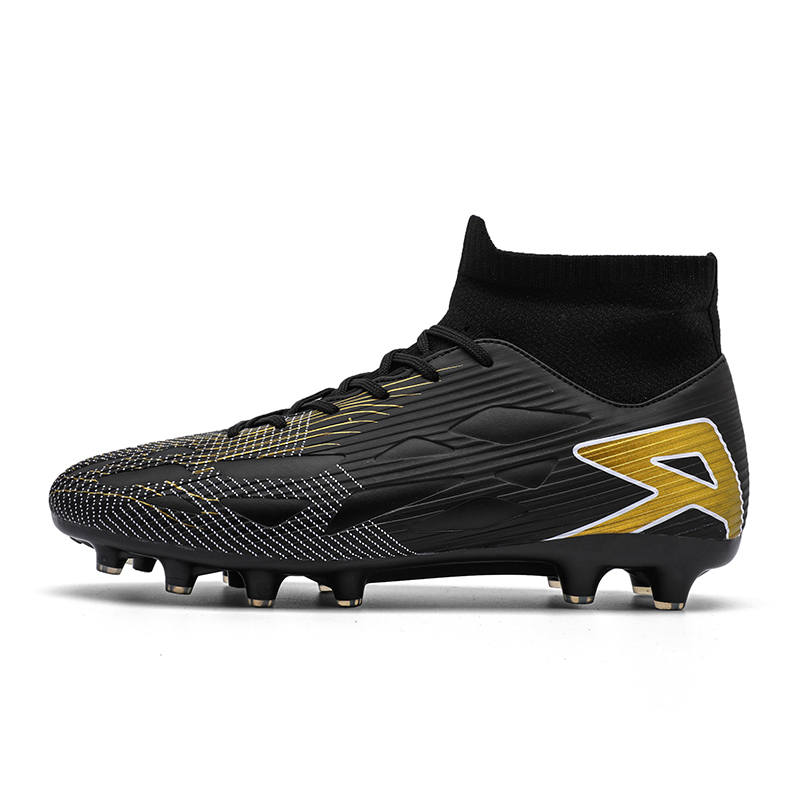 HBRK Synthetic Leather Lightweight Cushioning Lightweight Cushioning High top Kids' Soccer Shoes Teenagers