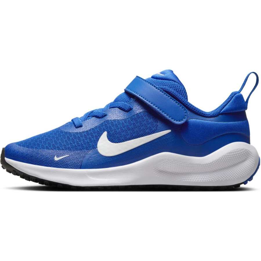 Nike Nike REVOLUTION 7 Comfortable Slip Resistant Abrasion Resistant Low top Kids Lifestyle Shoes Blue White Kids'