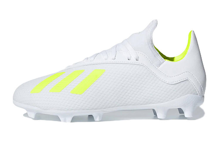 Adidas Adidas X 18.3 Slip Resistant Abrasion Resistant Low top Kids' Soccer Shoes White Kids'