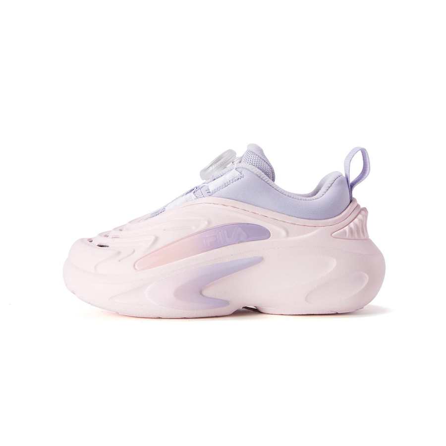 FILA KIDS BOA Low top Kids' Running Shoes Mist Soft Pink/Snow Lilac Kids'