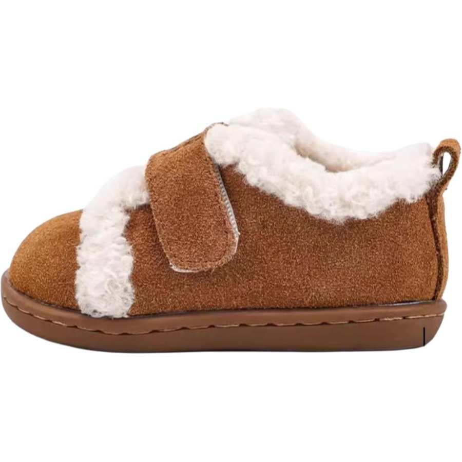 QINUOSHU Yadanfeng Fashion Comfortable Versatile Fleece Lined Toddler Urban Techwear Soft Sole Hook and Loop