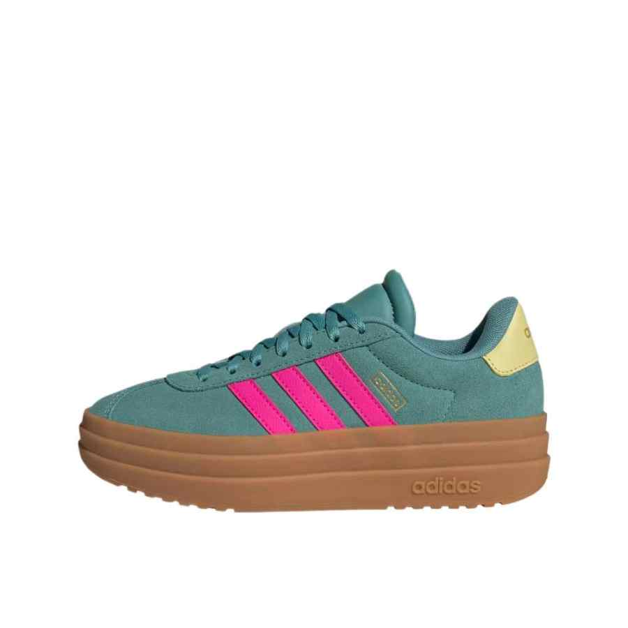Adidas Adidas VL Court Bold Low top Kids Lifestyle Shoes Green Purple Teenagers