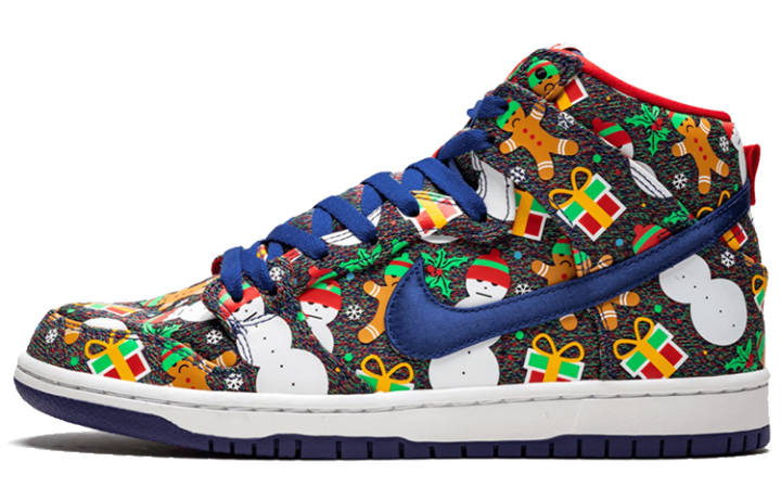 Nike Nike SB Dunk High Concepts Ugly Christmas Sweater 2017 PS