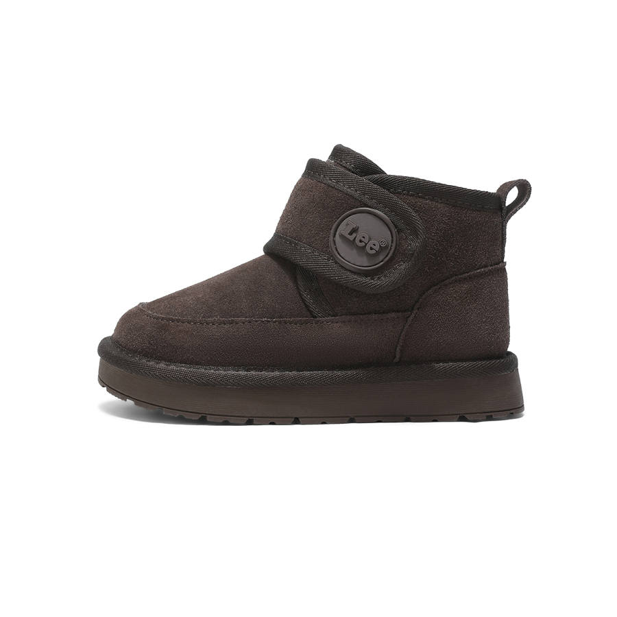 LEE KIDS Fashion Versatile Comfortable Fleece Lined Lining Students Campus Trendy Outdoor Sports High top Snow Boots