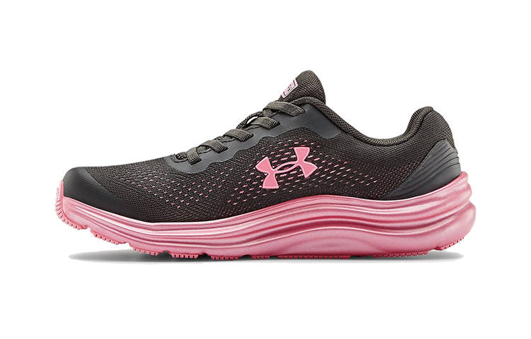 Under Armour Liquify Low top Kids' Running Shoes Gray Pink Children Aged 3 7 Years Old