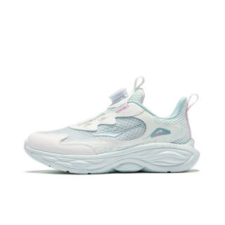 ERKE KIDS Synthetic Leather, Textile Slip Resistant Anti Kick Low top Kids' Running Shoes